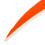 20 flèches à plumes orange de 4 po 8
