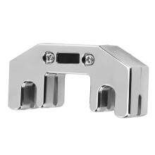 Cello Übungsdämpfer Metall geräuschreduzierbar für Bogen Musikinstrumentenzubehör BA36A Silber