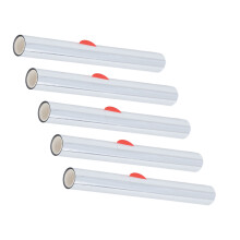 Hot Stamping Foil Roll 15cmx3m Silver PU PET Arts Crafts Embossing