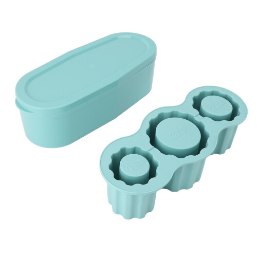 Moule à glaçons cylindrique grand vert 25810971 mm 1
