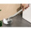 Abgerundeter Toilettenbürste mit Haken, langem Griff, Grau 4