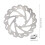 High-Performance 220mm Rear Brake Disc for Banshee Warrior Wolverine 2