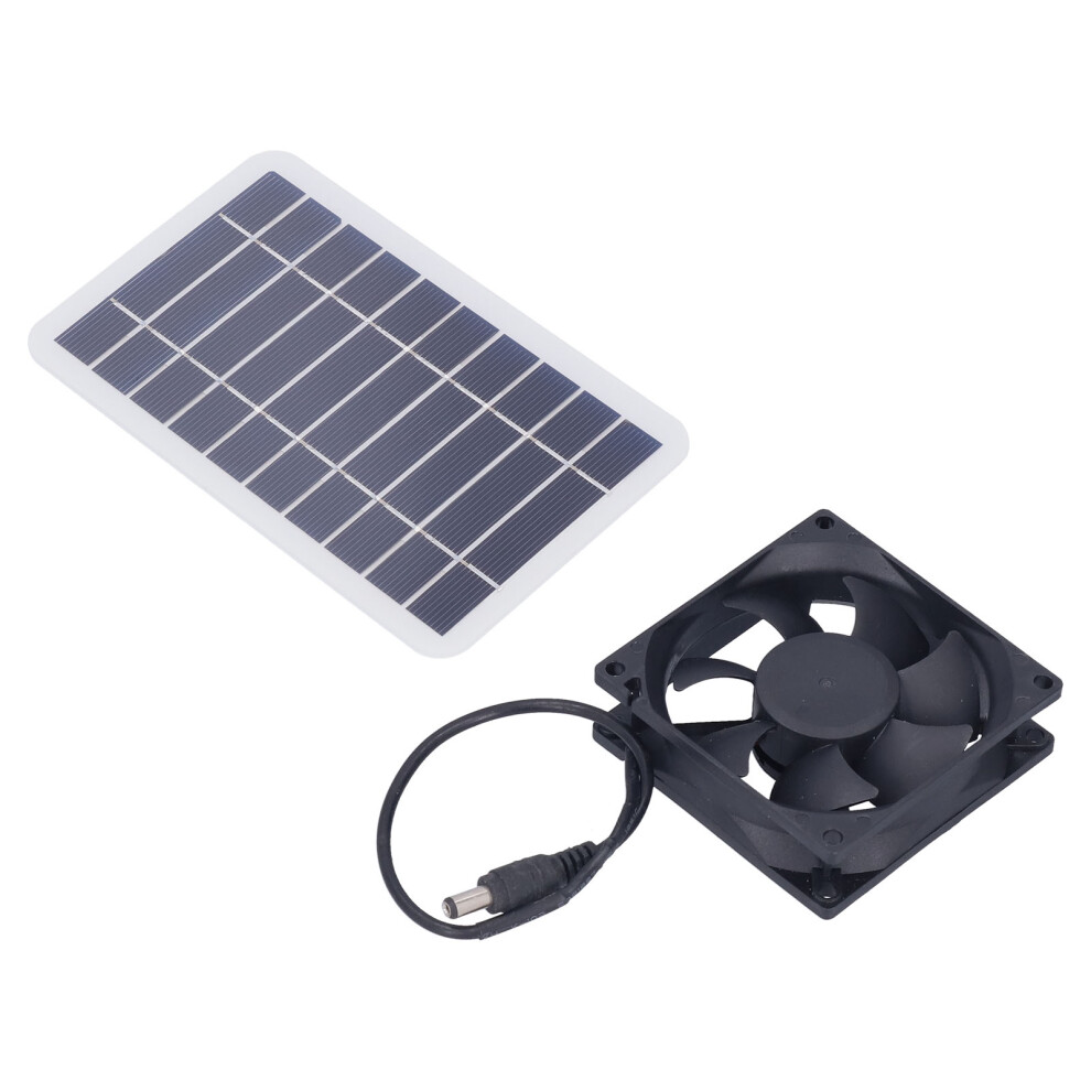 Lightweight 2.5W Solar Ventilation Fan For Camping And Traveling 3651334806676