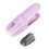 Purple ABS No Staple Book & Paper Binding Machine Handheld 100 Sheets Capacity 4