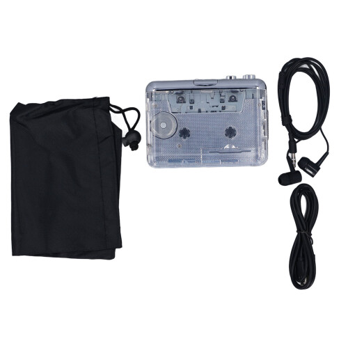 Durchsichtiger Kassettenspieler Type-C MP3 für PC 1