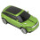 Mouse da gioco wireless a forma di auto 3D 1600 DPI verde 11