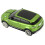 Mouse da gioco wireless a forma di auto 3D 1600 DPI verde 10