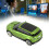 Mouse da gioco wireless a forma di auto 3D 1600 DPI verde 15