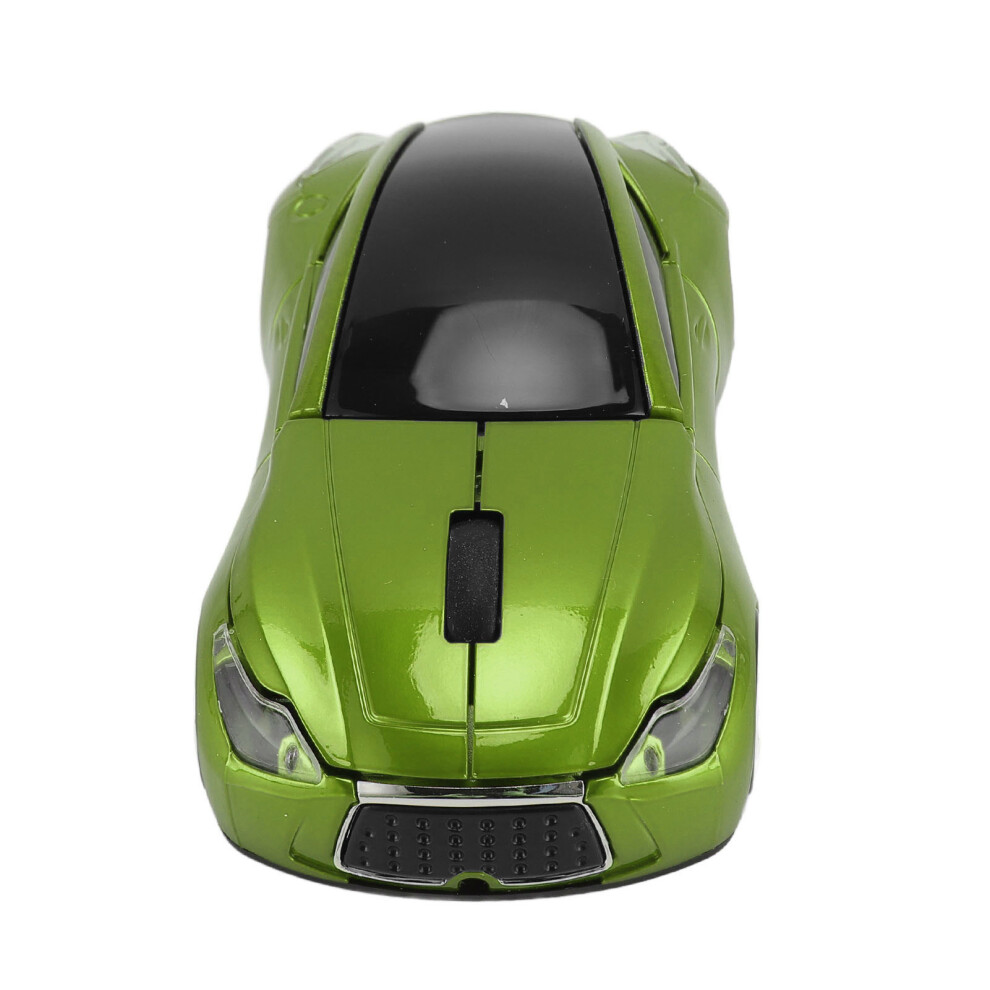 Wireless Mouse 1600 Dpi Optical Usb Receiver For Pc Green 4241334808788