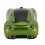 Mouse wireless a forma di auto sportiva 1600 DPI verde 7