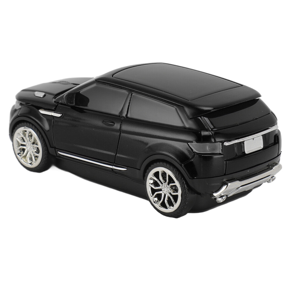 Ergonomic Car Design Wireless Mouse 2.4Ghz 1600 Dpi Usb Receiver Black