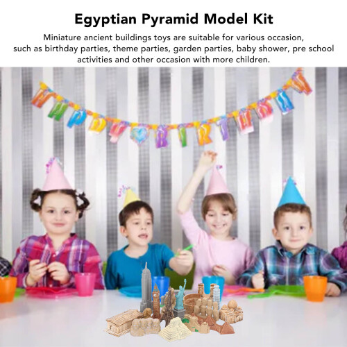 Educational Ancient Architecture Set - 17PCS Plastic Model Kit 2