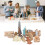 Educational Ancient Architecture Set - 17PCS Plastic Model Kit 16