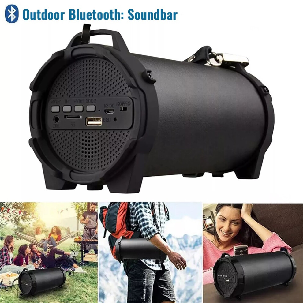 High Bass Ultra Loud Outdoor Bluetooth Speakers Portable Wireless