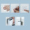 2er-Pack Silikon-Toilettenbürsten-Set, Basismaße: 10  6,4  9,8 cm 8