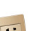 Thailand Typ Steckdose USB-C Gold 5