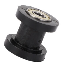 Rullo tendicatena per mini moto nero