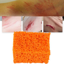 FX Blood Scar Wound Makeup Stipple Sponge for Halloween Xmas, Small