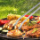 BBQ-Würstchen-Wender aus Edelstahl - 100 g 11