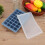 28-Grids Silicone Ice Tray, Pudding & Chocolate Mold, Blue 7