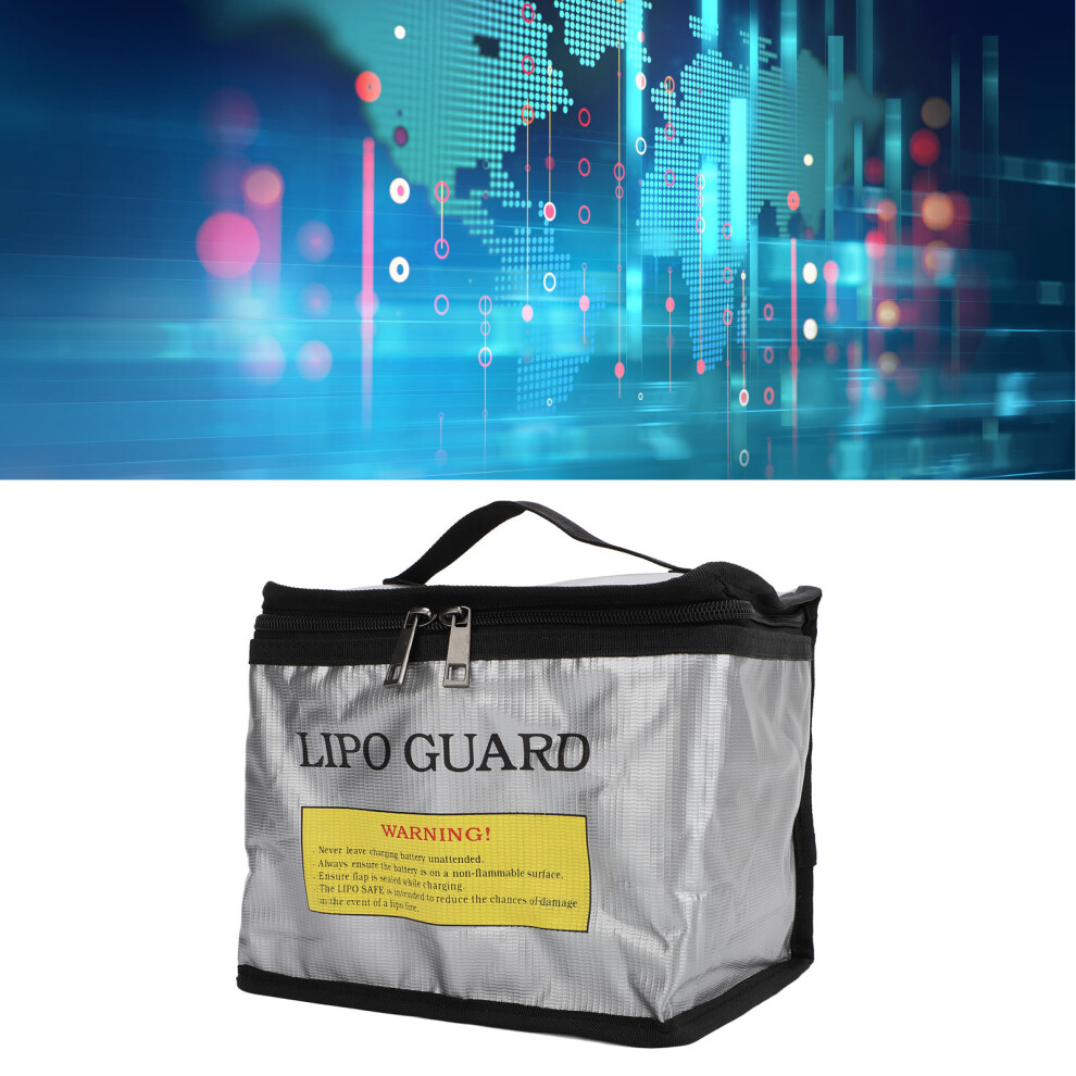 Large Fireproof Safe Bag For Lipo Batteries, Explosion Proof, Fiberglass, 60 X 40 X 20 Cm 3661334819866