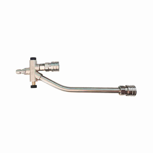 Accessorio a doppio connettore, 26,5x8x2,5 cm argento 2