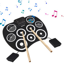 Conjunto de tambores de mano con 9 pads, 41312,5 cm, 481 g