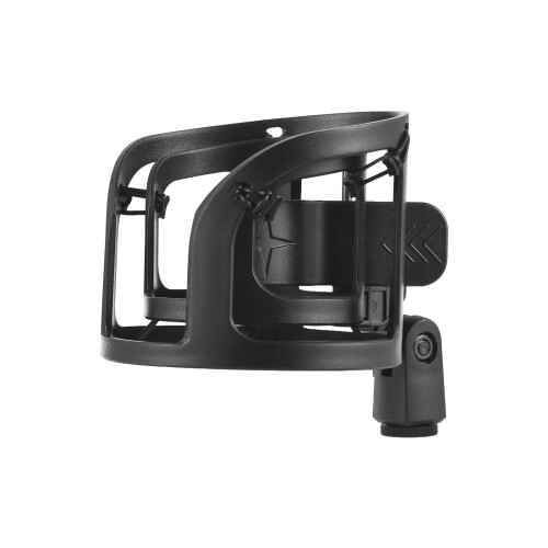 Adjustable Microphone Shock Mount Stand with 5/8 Interface, Portable 15.5cm 2