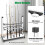 Fishing Rod Holder Display Rack Collection Stand Adjustable Height 8