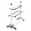 Fishing Rod Holder Display Rack Collection Stand Adjustable Height 13