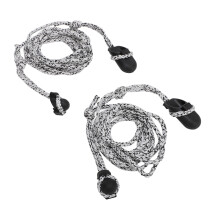 2 piezas de tensores para arco recurvo, cuerda de nylon gruesa, 200 cm