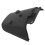 Parafango posteriore per GTS 300 Nero ABS Paraspruzzi 11