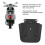 Parafango posteriore per GTS 300 Nero ABS Paraspruzzi 4