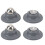 Easy Install Grey RV Door Catch - Silent & Compact Design 15