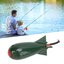 Rocket Shaped PP Carp Fishing Bait Feeder Large Float Bait Thrower