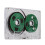 Bobine à bobine cassette vierge 50 min vert 1