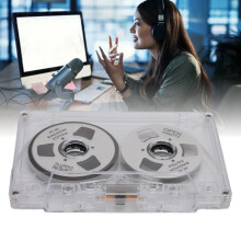 Cassette vierge reel-to-reel de 50 minutes argentée