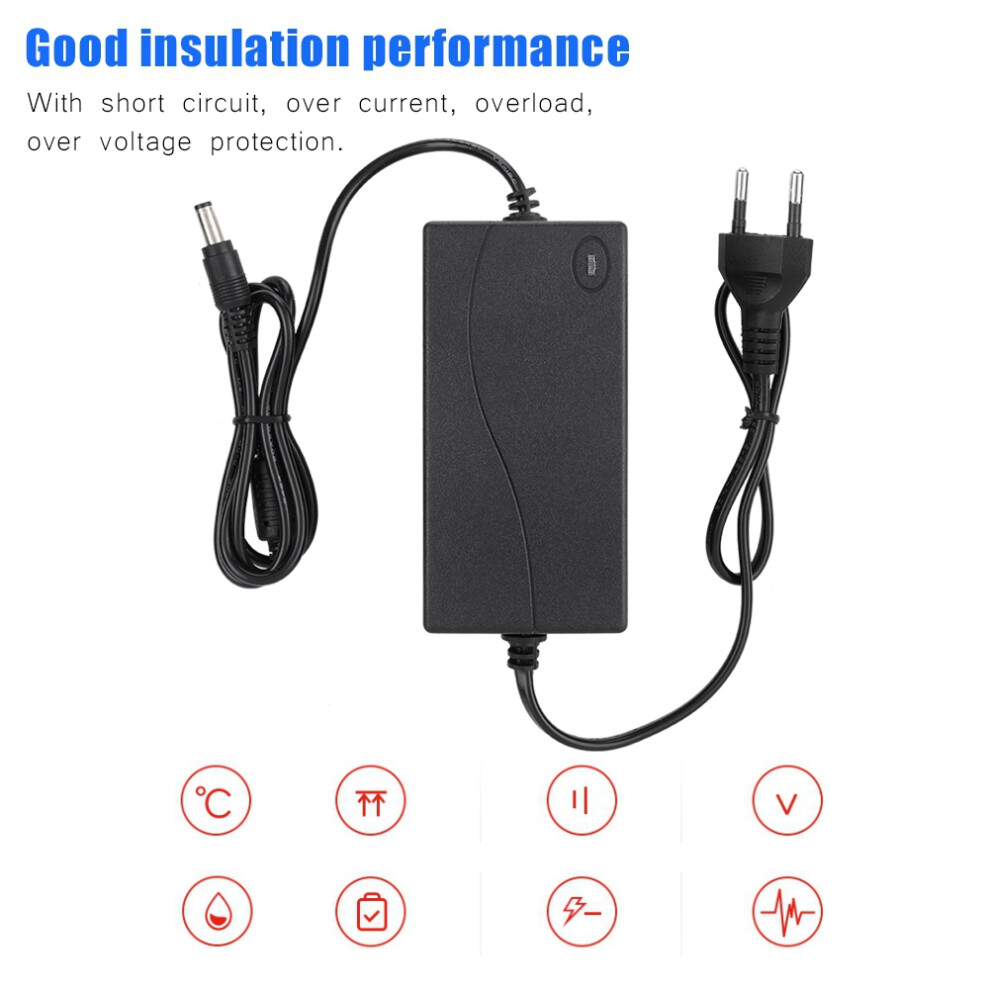 9V 3A Switch Power Supply Adapter, Compact 12x6x3.5cm, Black