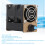 Modulo di controllo della ventola potente nero 12W compatto 5