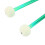 2 pezzi di mazza per timpani verde - testa in feltro morbido 6