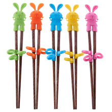 Children's Chopsticks Set - Boilable Dishwasher Safe Multi-Colors