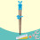 Children's Chopsticks Set - Boilable Dishwasher Safe Multi-Colors 5