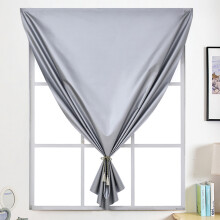 Silver Coated Polyester UV Block Frosted Blackout Curtains Waterproof
