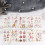 Waterproof 10 Sheets Cartoon Temporary Tattoos for Kids Party 9