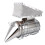 Fumatore per arnia Modello 28x10.4cm Stl&Wd Argento 14