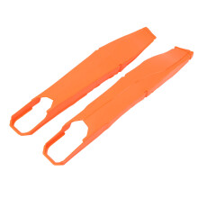 1 Paar Schwingarmschutz links und rechts Staubschutzabdeckung Hintere Schwingarmabdeckung Passend für EXC 125 200 250 300 350 400 450 500 O