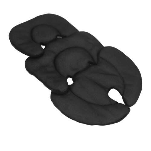 Wiegenauflage Einheitsgröße Buggy-Liner 62x36 cm Schwarz