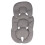 Wiegeeinlage 62x36cm grau Buggy-Innenbezug abnehmbar 3