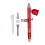 Pistola aerografica da 0,3 mm, tazza da 6 ml, Al/Cu 3
