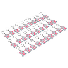 30 paquetes de llaveros con forma de elefante 10x5.1x4.1 cm